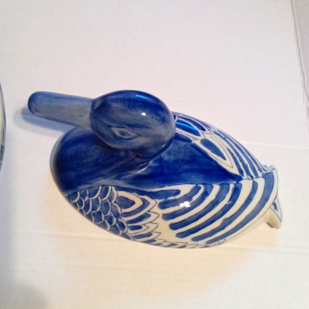 Large 2 Piece  Duck Canister - Picture 5 of 9